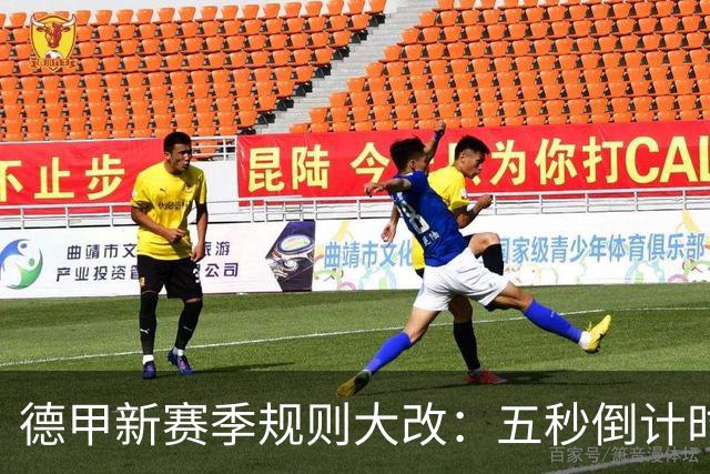 德甲新赛季规则大改：五秒倒计时 伤病离场1分钟 VAR权限再扩大